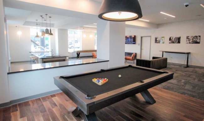 Take advantage of all Wilshaw Apartments has to offer a pool table in a room