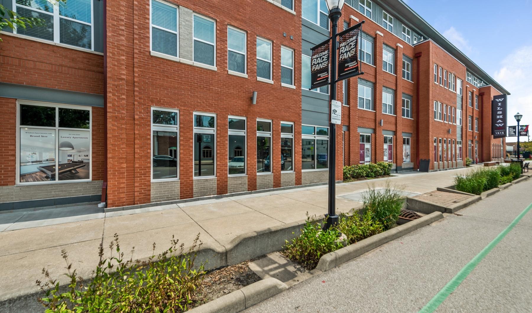 Find your perfect fit at Wilshaw Apartments Apartment building exterior